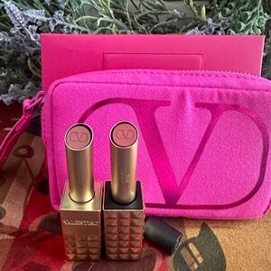 Valentino Spike Buttery Matte Lipstick 3 piece set